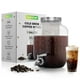thumbnail image 1 of NutriChef Cafetera para Cold Brew Café Frío de 3.8L, Frasco de Vidrio con Grifo de Acero Inoxidable, 1 of 7