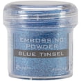 thumbnail image 2 of Embossing Powder Blue Tinsel, 2 of 2