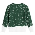 thumbnail image 7 of Gerichy Boys Girls Christmas Sweatshirt, Cute Reindeer Graphic Pullover Funny Xmas Shirt Tops 1T-14T, 7 of 7