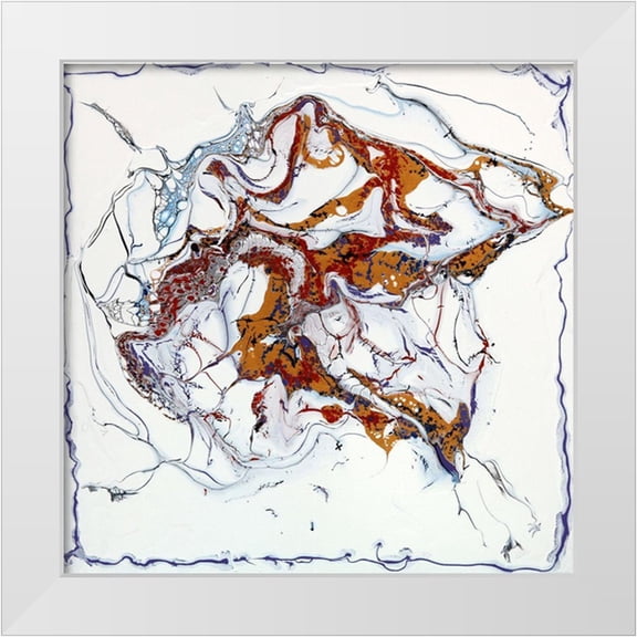 Bonaparte, Diane 12x12 White Modern Wood Framed Museum Art Print Titled - Treasure Map