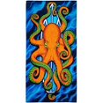 thumbnail image 1 of Octopus Surfboard Super Soft Plush Cotton Beach Bath Pool Towel, 1 of 2