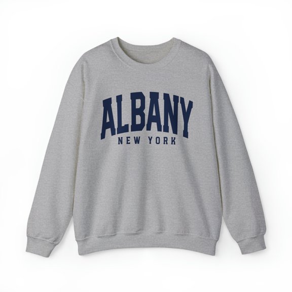 Albany New York NY Sweatshirt, Gifts, Crewneck