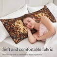thumbnail image 5 of Bohemian Flower Body Pillow Covers, Boho Tribal Colorful Distressed Printed Soft Throw Pillow Cases with Invisible Zipper, Decorative Pillowcase Pillows Protectors for Sofa Bed Couchair 20"x54", 5 of 9