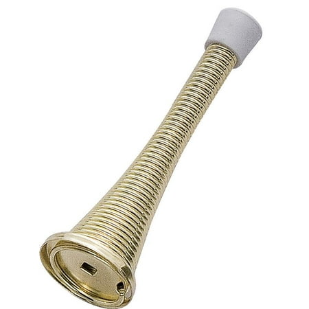 

Prosource 4446191 Flexible Spring Heavy Duty Door Stop H62-B040C-PS Polished Brass