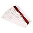 thumbnail image 1 of Unique Bargains Embroidery Thread Cross Stitch Row Line Organizer, 36 Positions, Red & White 50 Pack, 1 of 4