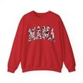 thumbnail image 2 of Mama Pink Cow Western Retro Sweatshirts, Mama Sweatshirts, Mom Gifts, 2 of 5