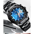 thumbnail image 5 of Reloj impermeable y no mecánico con esfera grande de 44 mm, 5 of 5