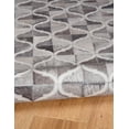 thumbnail image 2 of Linon Laredo Brim Woven Polyester 5'x7' Rug in Gray, 2 of 3
