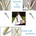 thumbnail image 4 of N Large Teepee Cotton Canvas Tent play House, 4 of 5
