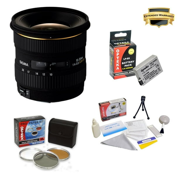Sigma 10 mm F 4 5 6 Ex Dc Hsm Lens For Canon Eos Rebel T2i T3i