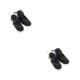 thumbnail image 1 of Vogacara Muñeca Zapatos decorativos Niños Diseño simple Juguete deportivo Zapato alto Juguete Estilo casual Bota Regalo de cumpleaños Negro Negro 2piezas, 1 of 1