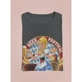 thumbnail image 3 of Oktoberfest Cute Girl T-Shirt Women -Image by Shutterstock, Female Medium, 3 of 4
