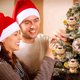 thumbnail image 4 of Xihbxyly Juego de Adornos para Árbol de Navidad, Mini Colgantes, Adornos Acrílicos de Papá Noel y Muñeco de Nieve, Fáciles de Colgar, Versátiles para El Hogar, La Oficina y Fiestas Navideñas, 32 Piez, 4 of 7