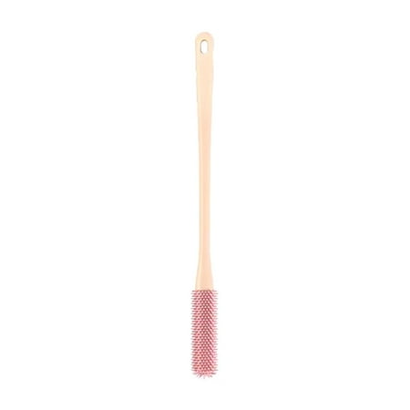 CMrtew Foot Care System | Ergonomic Toe Massager & Dual-Action Bristles/Pumice Stone | Non-Slip Grip & Extended Handle for Seniors/Limited Mobility | Shower-Safe Design
