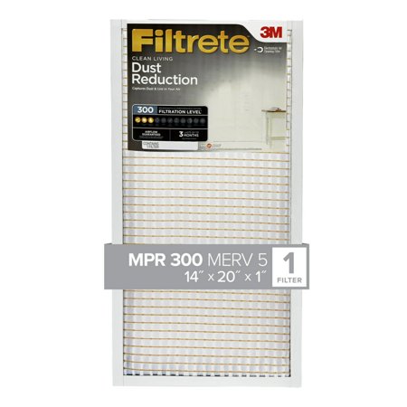 

6 Pack Filtrete Dust Reduction Air and Furnace Filter 300 MPR 12 x 36 in