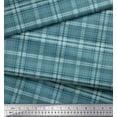 thumbnail image 3 of Soimoi Cotton Voile Fabric Plaid Check Print Sewing Fabric Yard 42 Inch Wide, 3 of 3