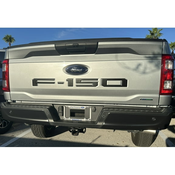 Tailgate Letter Inserts - Fits 2021-2026 Ford F-150 w/Standard Tailgate