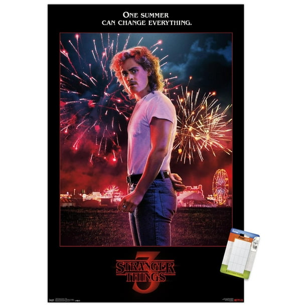 Netflix Stranger Things Season 3 Billy Premium Poster And Poster Mount Bundle Walmart Com Walmart Com
