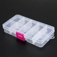 thumbnail image 5 of 3pcs 10 Grid Electronic Component Parts Kits Plastic Storage Box Case, 5 of 8