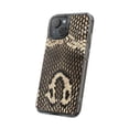 thumbnail image 2 of Clear Hybrid Shockproof Case for Apple iPhone 13 MINI - Exotic Brown Snake Skin Pattern, 2 of 5