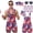 Shorts Styles D, variant on Bib Overalls for Men Women American Flag Overalls, Adjustable Straps Jumpsuit Coveralls with Pockets, Fourth of July