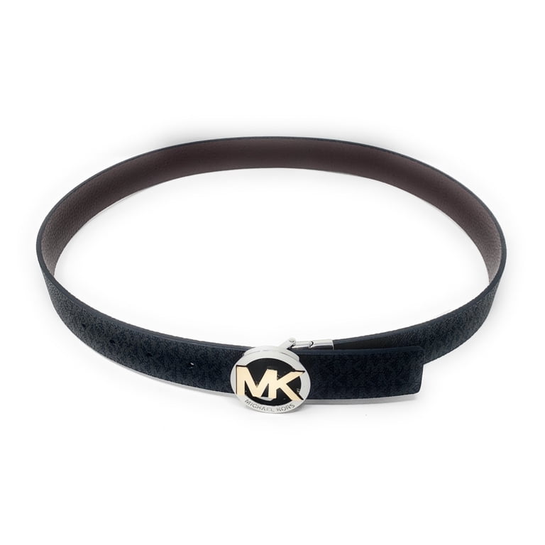 Michael Kors Signature Monogram Twist MK Logo Reversible Belt Michael Kors Signature Monogram Twist MK Logo Reversible  main image 3