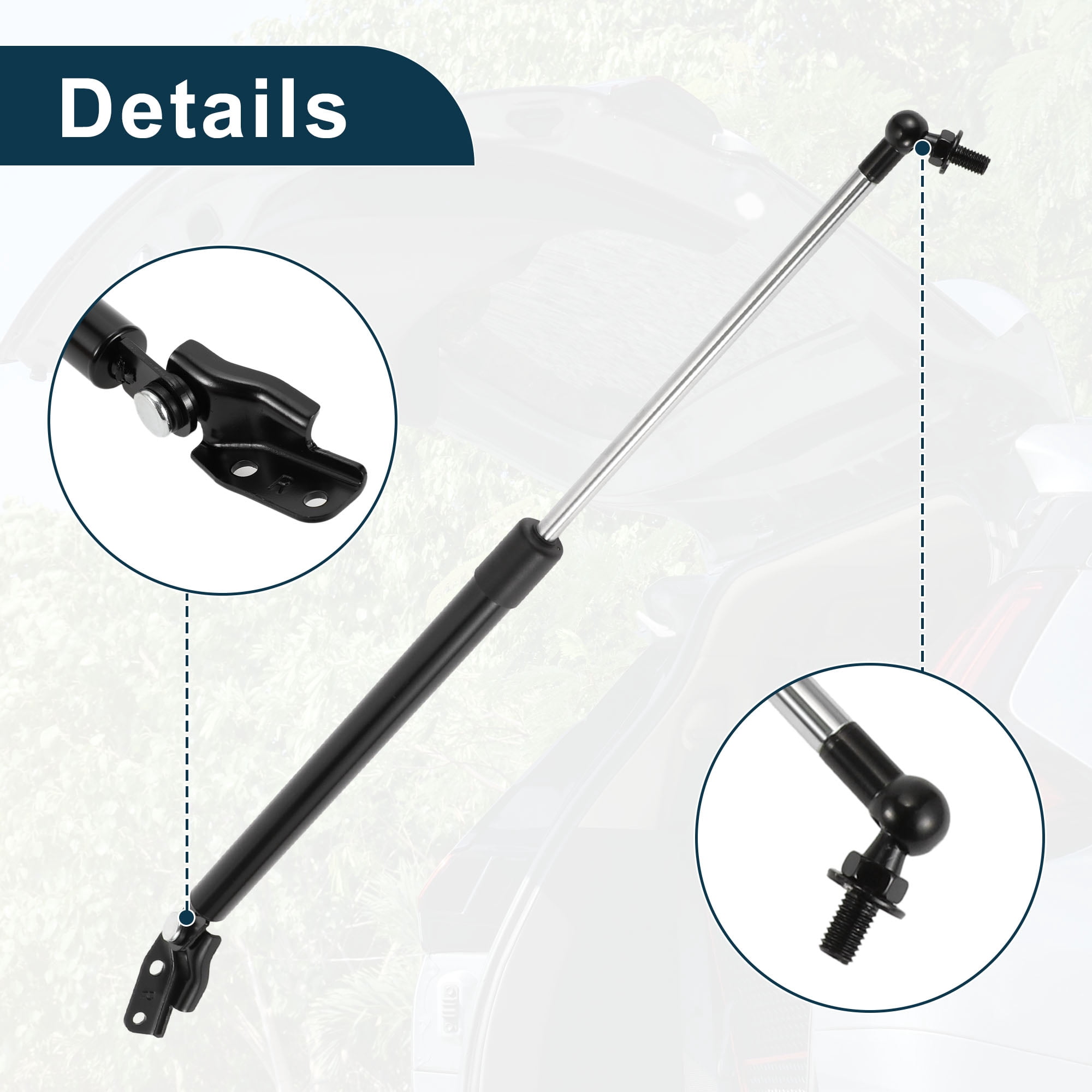 Unique Bargains 2Pcs Rear Hatch Lift Supports for Subaru Forester 2014-2018 Tailgate