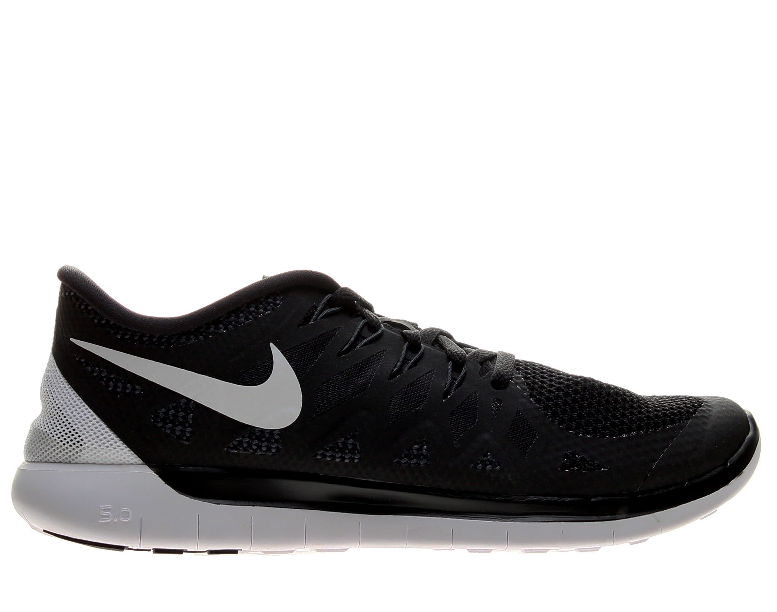 En expansión alto Buen sentimiento Nike Men's Free 5.0 Black/White/Anthracite Running Shoes - Walmart.com