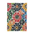 thumbnail image 6 of Yayeee Tablecloths for Rectangular Tables 60 x 90 inch Party Table Cover, Dark Floral, 6 of 6