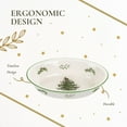 thumbnail image 6 of Spode Christmas Tree Oval Rim Dish (12.5" x 8.75") Festive Deep Baking Pan for Serving Vegetables, Roast Dinner, Casseroles - Fine Porcelain, Microwave, Freezer, Dishwasher Safe, 6 of 7