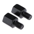 thumbnail image 7 of Pair Motorcycle Mirror Adapters 8mm Mount to RH 8mm Mirror Scooter Moped, 7 of 7