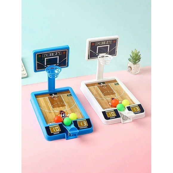 1 Set (Random Colors), Mini Basketball Game, Fun Portable Sports Toys For Teens And Adults, Car Travel And Small Tabletop Games, Party Favor Ideas