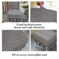 thumbnail image 4 of up to 65% Off WIZUTIZ Removable And Washable Chair Cover Easy To Install And Clean Stretch Chair Cover Suitable For Home Kitchen Banquet Hotel Chair Cover Black, 4 of 5