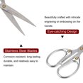 thumbnail image 4 of Uxcell 5.3" Stainless Steel Vintage Mini Scissors for Embroidery Cross Stitch Sewing Silver, 4 of 6