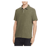 Onia Alec Reverse Terry Regular Fit Polo Shirt, Sea Spray, Size XXL, MSRP $85