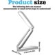 thumbnail image 2 of Foldable Cordless LED Desk Lamp - Dimmable Table Lamp with 3 Brightness Levels - USB Rechargeable Edition, 2 of 5