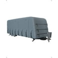 thumbnail image 2 of EastVita Travel Trailer Rv Cover,Windproof Camper Cover with Extra-Thick 6 Layers Anti-Uv Top Panel,Breathable,Water-Proof,Rip-Stop with 2Pcs Extra Straps & 4 Tire Covers,Fits 37'-40' Motorhome, 2 of 8