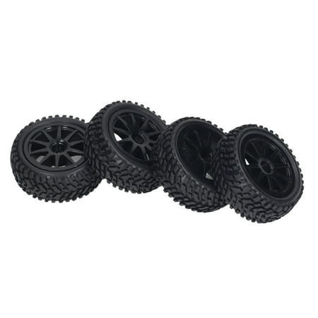Plastic Wheel Rims Rubber Tires, Better Handling High Abrasion ...