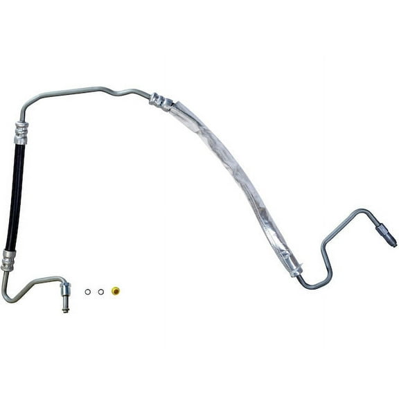 Power Steering Pressure Line Hose Assembly - Compatible with 2005 - 2007 Dodge Grand Caravan 2006