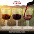 thumbnail image 4 of Amdohai 18 Pack 5 oz Clear Plastic Wine Glass BPA Free &, 4 of 7