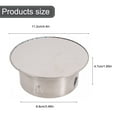 thumbnail image 2 of Ana 50-180mm Chimney Cover Inner Plug Cover Stove Pipe Lid Ventilation Ducts Wall Air Outlet Roof Pipe Odor Plug Home Improvement Home Decor, 2 of 9