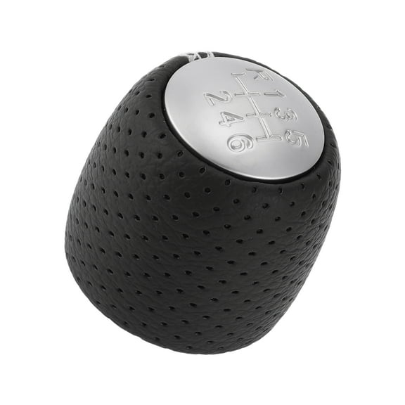Unique Bargains Gear Shifter Knob 6 Speed Manual Gearbox Stick Shifter Lever Knob for Alfa Romeo 159 05-11 Faux Leather