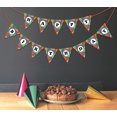 thumbnail image 3 of Inkdotpot Birthday Party DecorationsHappy Birthday Party GarlandBaby Boy Pennant Banner Flag, 3 of 7