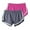 Hot Pink, variant on Uaswgudfs 2-piece set ​Women's Stylish Running Shorts for Summer - Elastic Waistband with Contrast Trim & Breathable Fabric for Gym/Casual Army Green S