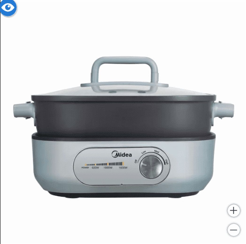 Midea HeatXpress Dual-Zone Electric Hot Pot