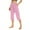 Pink, variant on gbyLJF Capri Pants for Women 2024 Casual Fall High Waisted Joggers with pockets Solid Color Soft Cropped Pants Brown XL