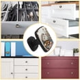 thumbnail image 5 of 4 Pcs Cabinet Handle Drawer Pulls Hedgehog Knobs with Screws Square Furniture Office Cabinet Knob Decoration, 5 of 7