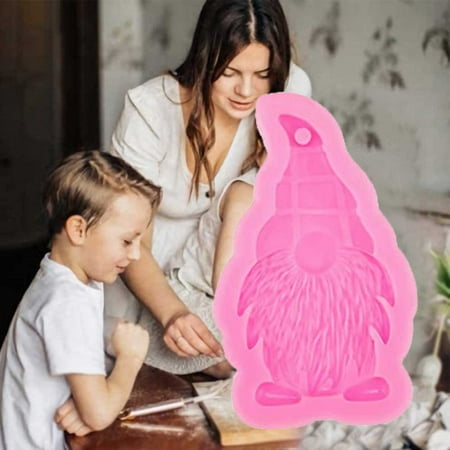 

Hxroolrp Easter Decoration Cake Mould Easter Pendant Epoxy Mold Handmade Creative Cake Mold