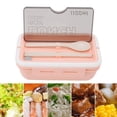 thumbnail image 4 of Compartiment Boîte à Lunch Boîte à Bento pour Adultes Compartiment à Lunch Boîte à Bento Thermique Boîte à Aliments Thermique Compartiment à Lunch Boîte à Lunch 2 Compartiments 1100ml Loveliness Boîte à Bento pour Adultes, 4 of 8