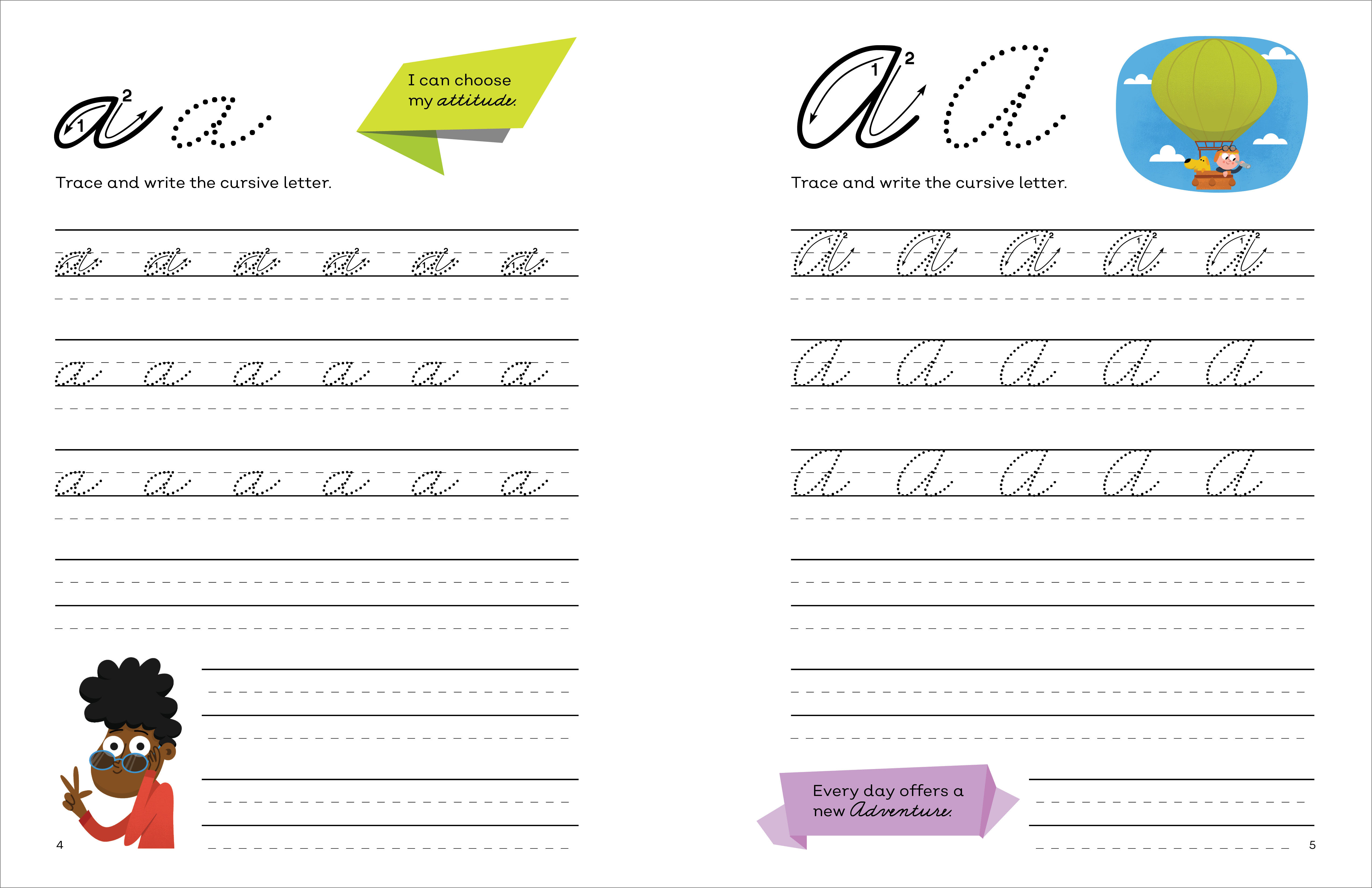 Cursive Handwriting Workbook for Kids Ages 8-12: Easy Peasy